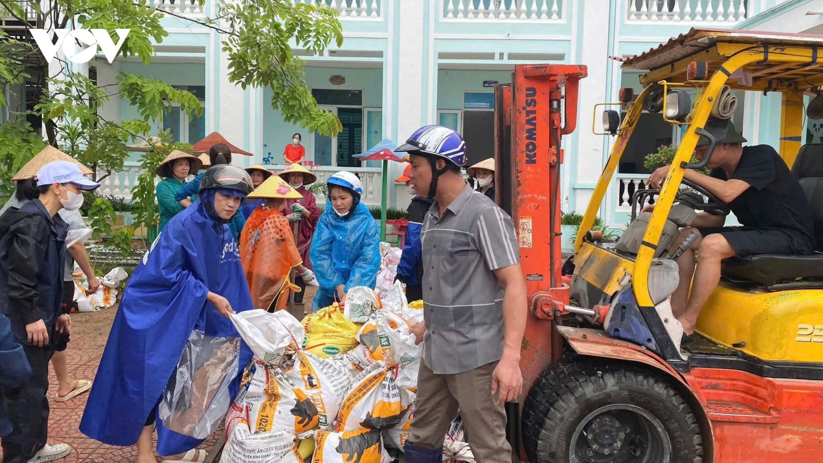 Hải Phòng khắc phục các sự cố đê điều, ngập hoa màu do bão số 3
